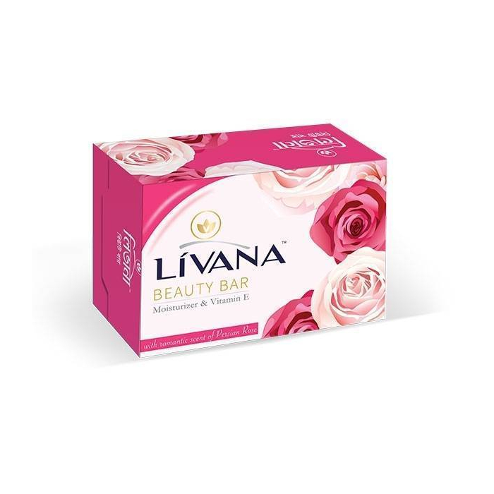 LIVANA BEAUTY BAR PINK 100GM
